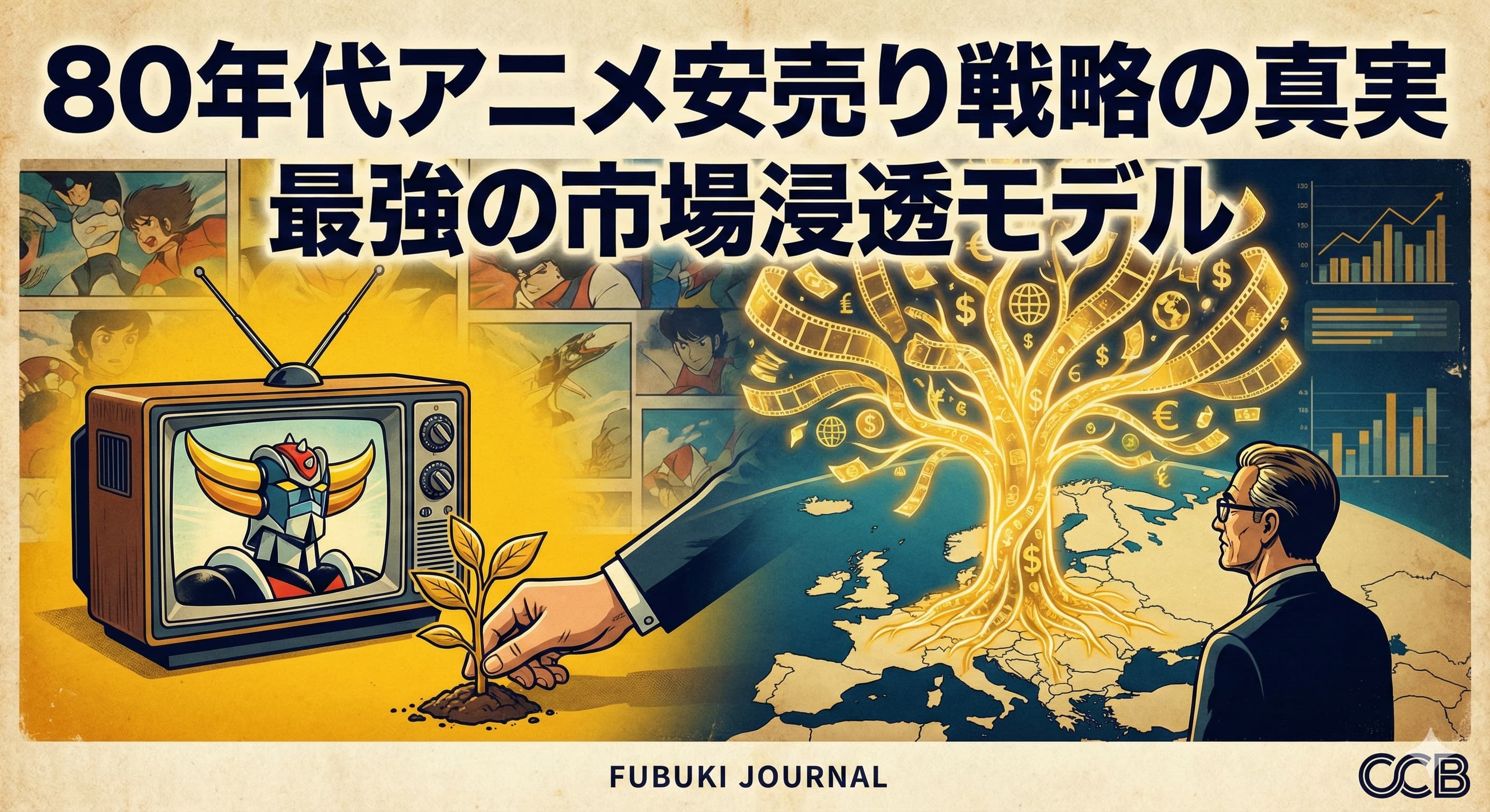 80年代の「アニメ安売り」はなぜ最強のマーケティング戦略になったのか？――「視聴率100%」を作った伝説のバイヤーと市場創造のメカニズムのサムネイル