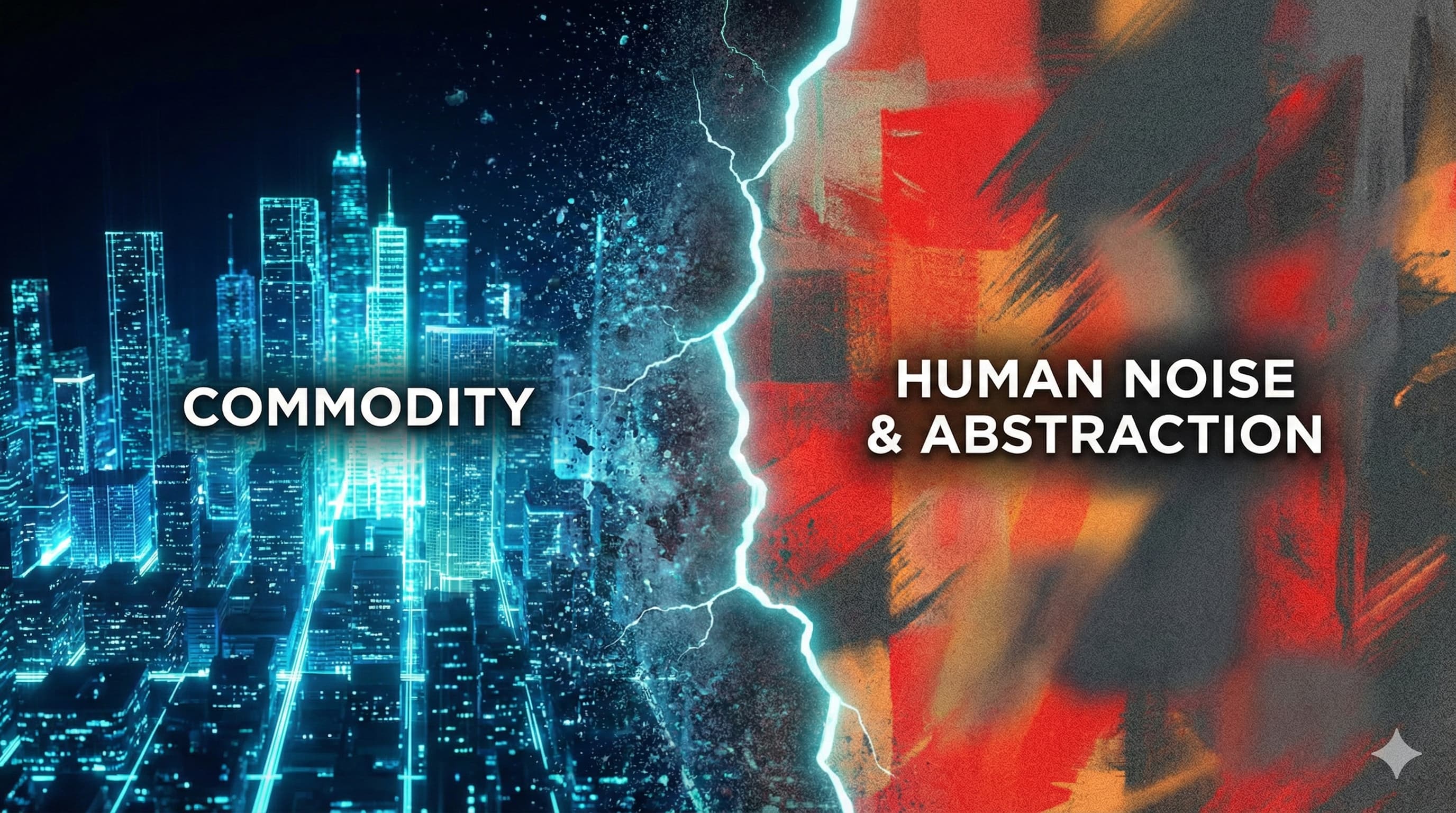 生成AIの「高画質」はいつまで通用するのか？情報の飽和が生む「抽象とノイズ」という次の勝機。のサムネイル